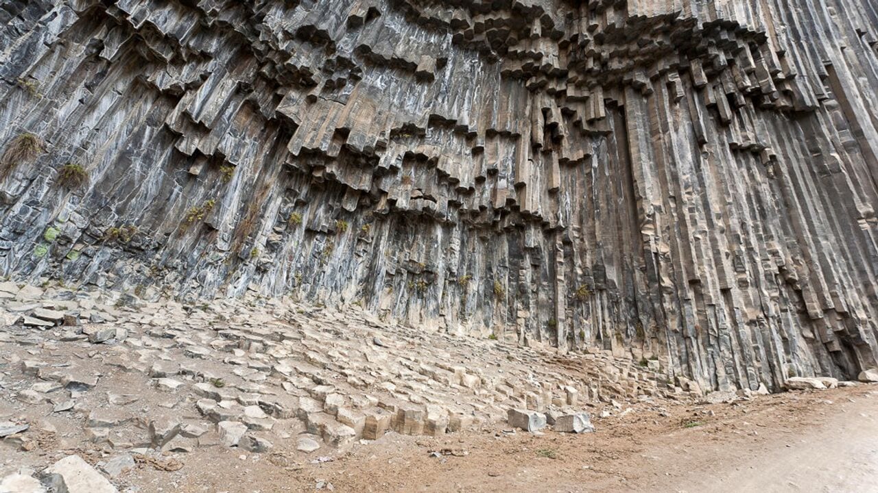 Basalt Columns Ground View