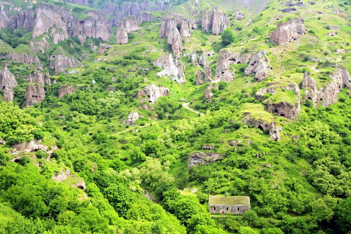 Khndzoresk Cave Village